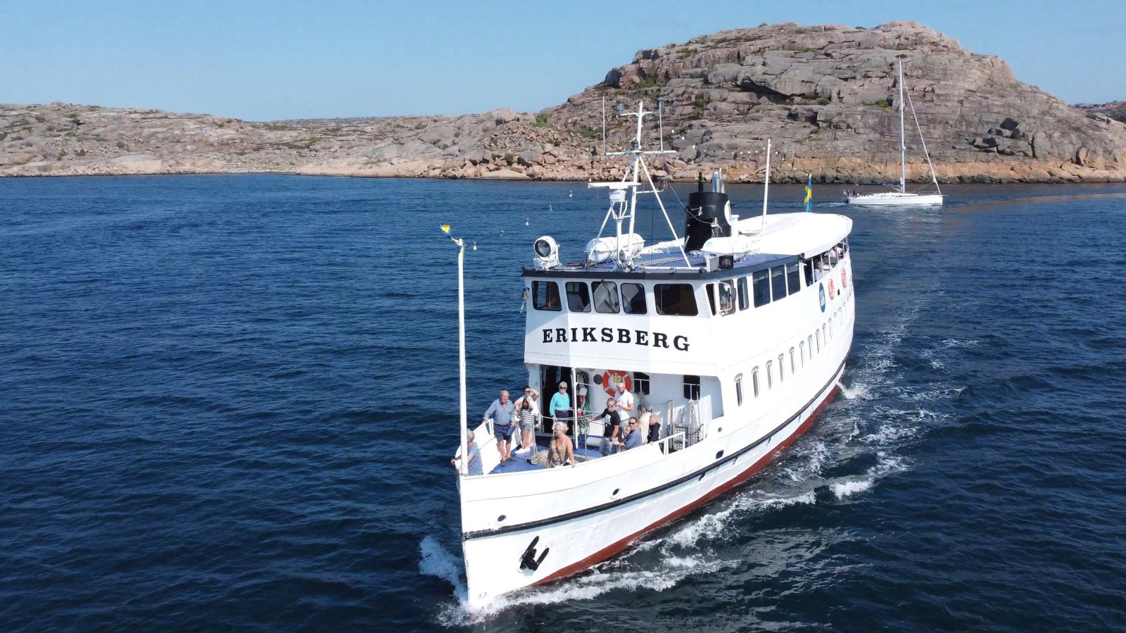 M/S Eriksberg till sjöss utanför Bohuslän